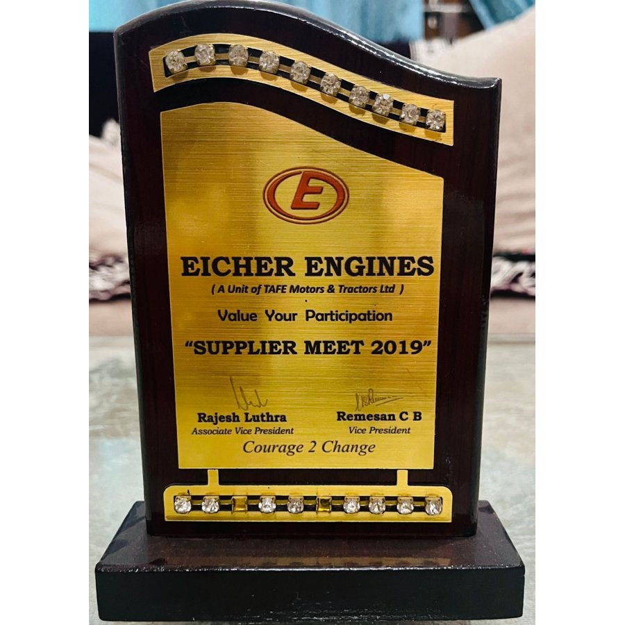 Supplier Meet 2019 – Courage 2 Change – Eicher Engines (TAFE)